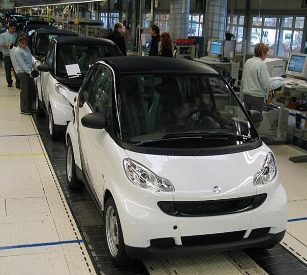 Produktion des neuen Smart Fortwo in Hambach. Foto: Auto-Reporter